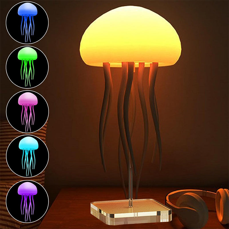 Sound-Controlled Jellyfish Lamp 🪼✨