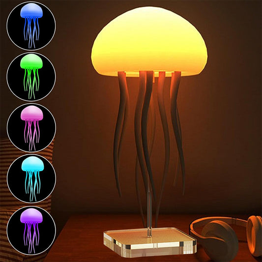 Sound-Controlled Jellyfish Lamp 🪼✨
